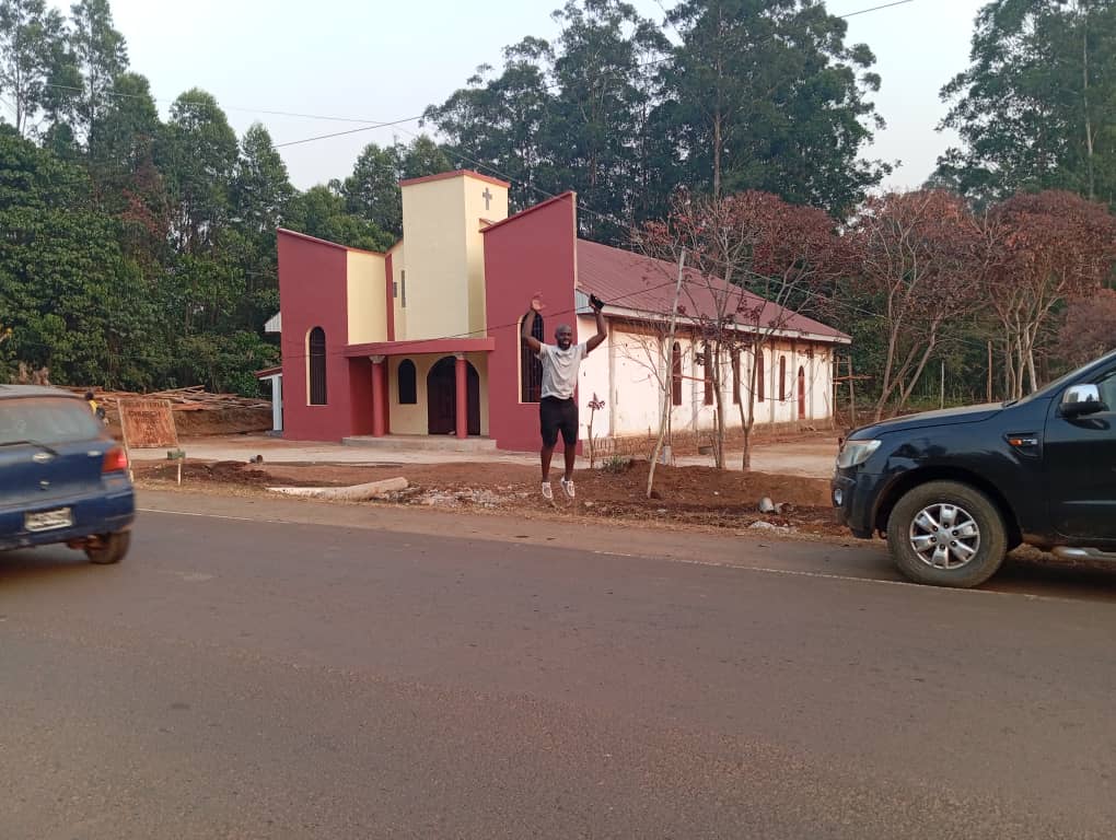 Church — completed building